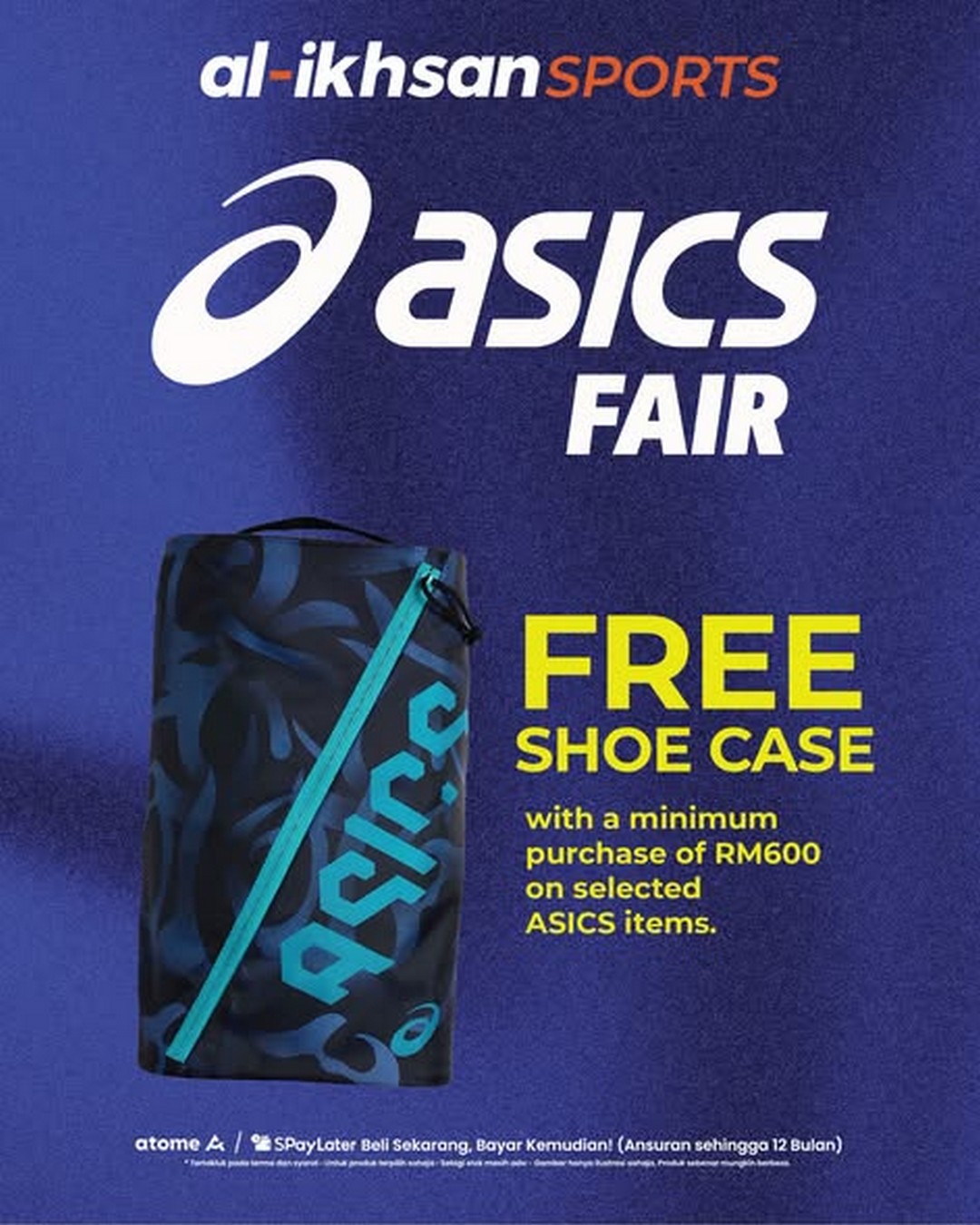 Al-Ikhsan-Sports-ASICS-Fair-Promotion-with-Up-to-50-Off-3 22 August 2026 onwards: Al-Ikhsan Sports, ASICS Fair Promotion with Up to 50% Off, Free Gifts and Extra RM50 Rebate at Gurney