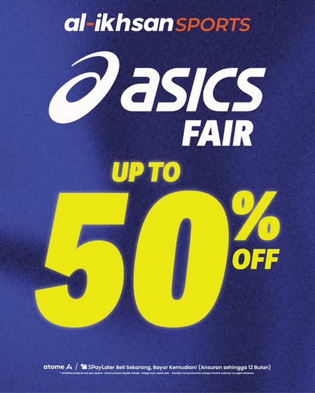 Al-Ikhsan-Sports-ASICS-Fair-Promotion-with-Up-to-50-Off 22 August 2026 onwards: Al-Ikhsan Sports, ASICS Fair Promotion with Up to 50% Off, Free Gifts and Extra RM50 Rebate at Gurney