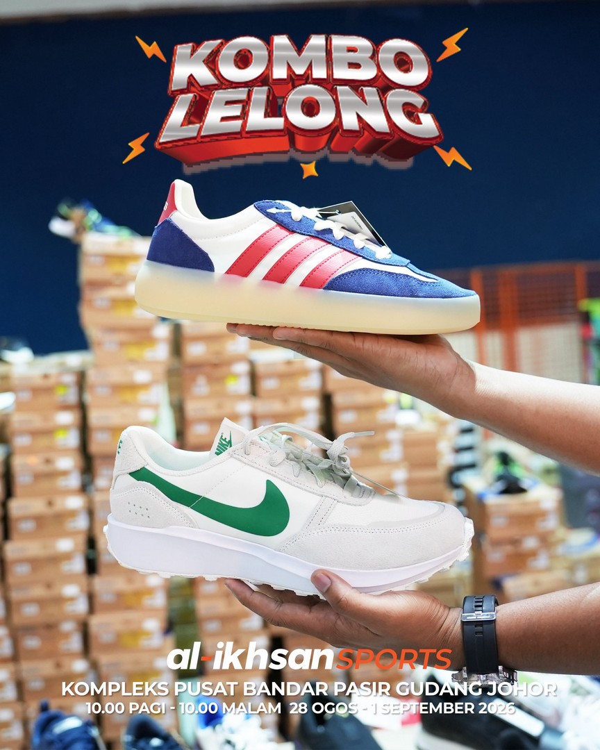 Al-Ikhsan-Sports-Clearance-Sale-with-Up-to-70-OFF-12 28 August-1 September 2026: Al-Ikhsan Sports: Clearance Sale with Up to 70% OFF + Extra 20% OFF at Pasir Gudang