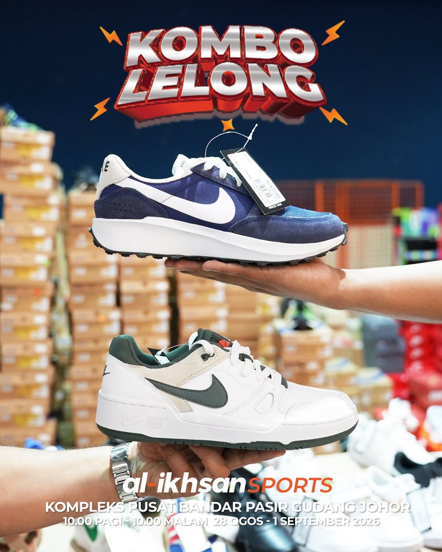 Al-Ikhsan-Sports-Clearance-Sale-with-Up-to-70-OFF-13 28 August-1 September 2026: Al-Ikhsan Sports: Clearance Sale with Up to 70% OFF + Extra 20% OFF at Pasir Gudang