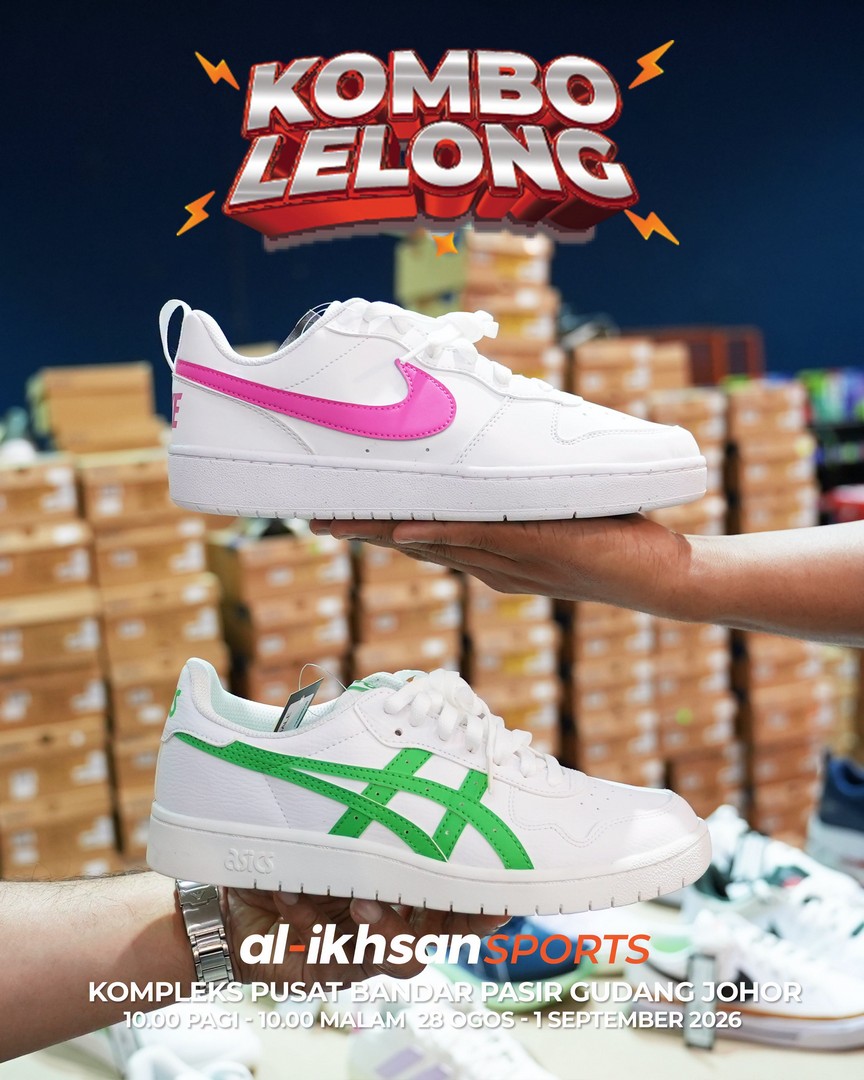 Al-Ikhsan-Sports-Clearance-Sale-with-Up-to-70-OFF-15 28 August-1 September 2026: Al-Ikhsan Sports: Clearance Sale with Up to 70% OFF + Extra 20% OFF at Pasir Gudang
