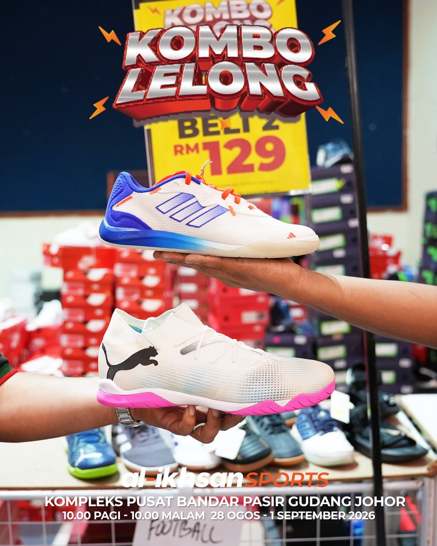 Al-Ikhsan-Sports-Clearance-Sale-with-Up-to-70-OFF-5 28 August-1 September 2026: Al-Ikhsan Sports: Clearance Sale with Up to 70% OFF + Extra 20% OFF at Pasir Gudang