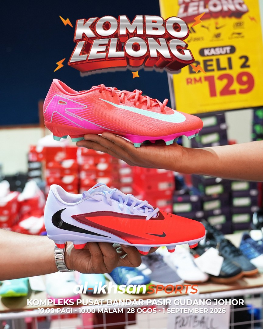 Al-Ikhsan-Sports-Clearance-Sale-with-Up-to-70-OFF-7 28 August-1 September 2026: Al-Ikhsan Sports: Clearance Sale with Up to 70% OFF + Extra 20% OFF at Pasir Gudang