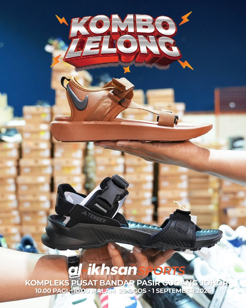 Al-Ikhsan-Sports-Clearance-Sale-with-Up-to-70-OFF-9 28 August-1 September 2026: Al-Ikhsan Sports: Clearance Sale with Up to 70% OFF + Extra 20% OFF at Pasir Gudang