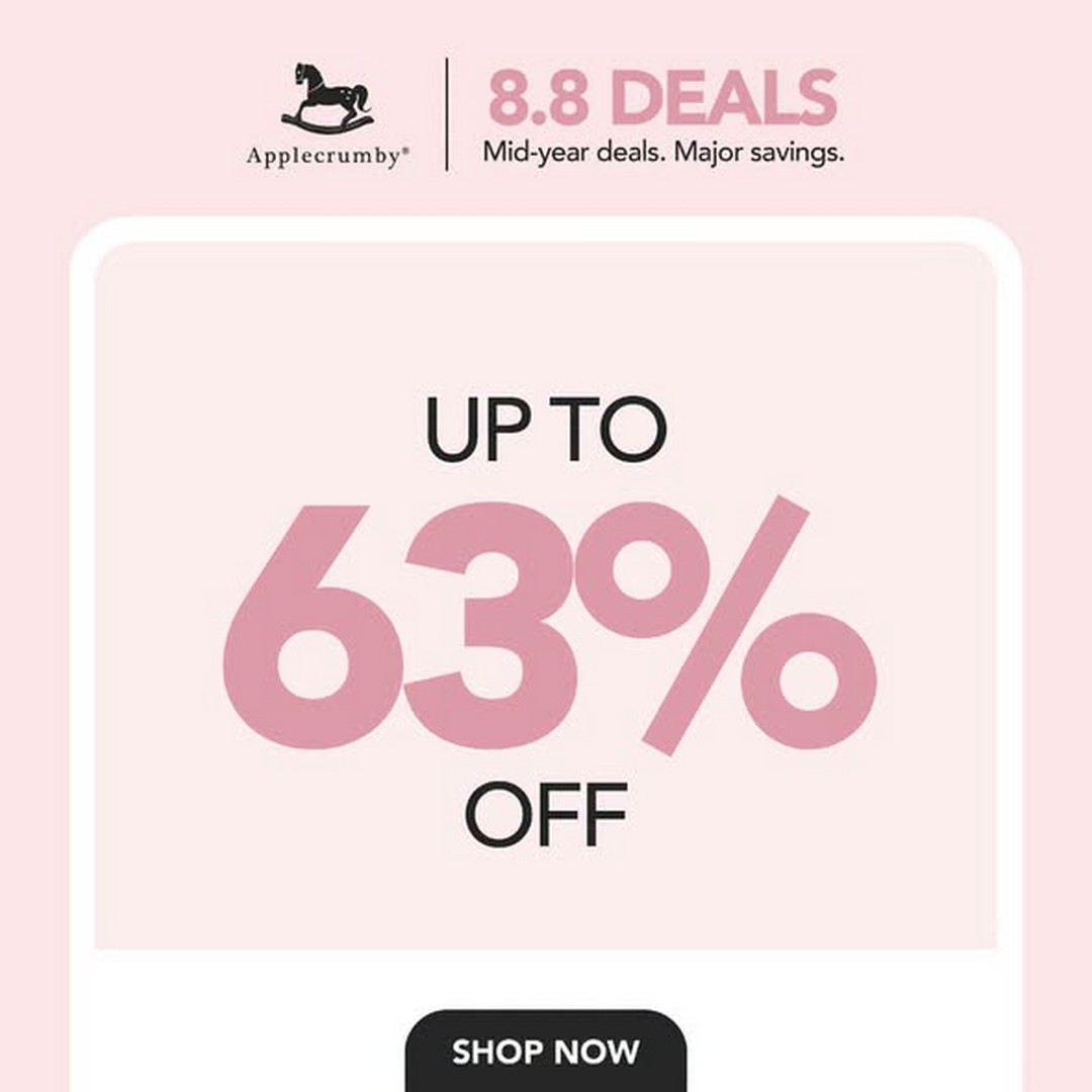 Applecrumby-8.8-Mega-Deals-Promotion-1 4-10 August 2026: Applecrumby 8.8 Mega Deals Promotion: Enjoy Exclusive Atome Voucher Savings, Bundle Offers and Free Kids Gifts