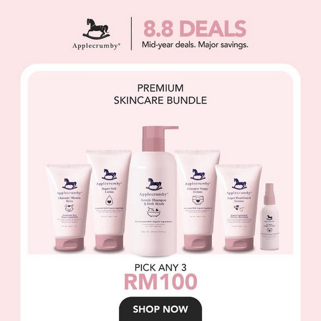Applecrumby-8.8-Mega-Deals-Promotion-3 4-10 August 2026: Applecrumby 8.8 Mega Deals Promotion: Enjoy Exclusive Atome Voucher Savings, Bundle Offers and Free Kids Gifts
