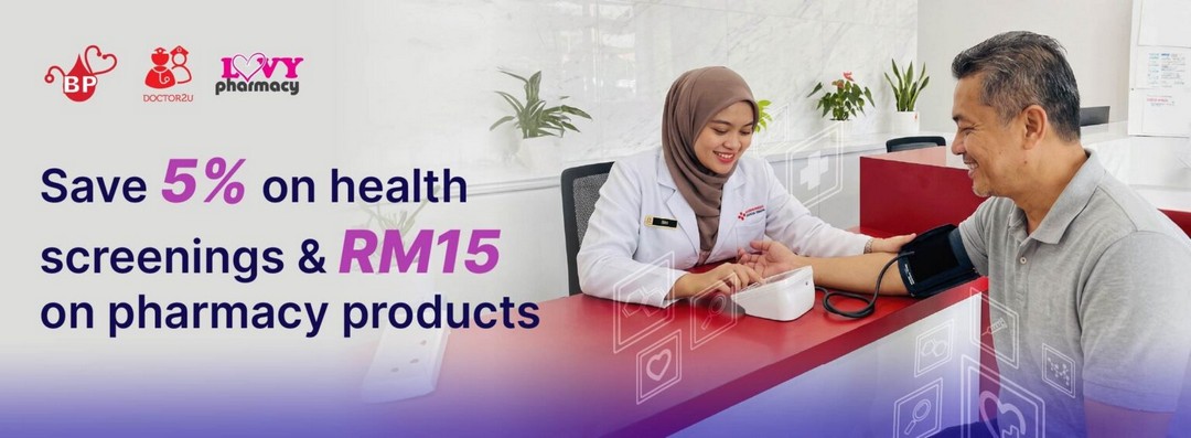 BP-Healthcare-Wellness-Promotion-with-5-Off 1 August-30 September 2026: BP Healthcare: Wellness Promotion with 5% Off Health Screenings and RM15 Off Lovy Pharmacy Products via TNG eWallet
