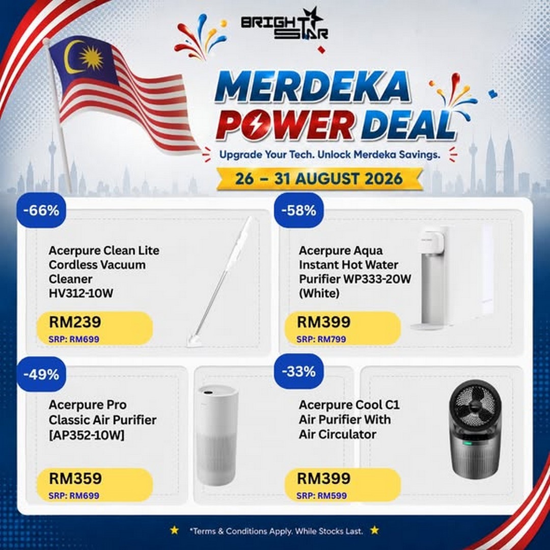 Brightstar-Computer-Merdeka-Power-Deals-Sale-2 26-31 August 2026: Brightstar Computer: Merdeka Power Deals Sale with Up to 66% Off Tech, Gaming Gear and Electronics