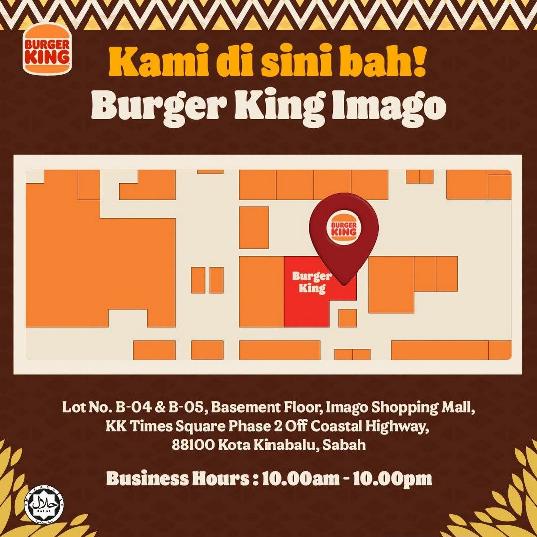 Burger-King-Imago-Reopening-Promotion-4 28 August-13 September 2026: Burger King Imago: Reopening Promotion with Buy 1 Free 1 Whopper, Free Burger and Goodie Bags