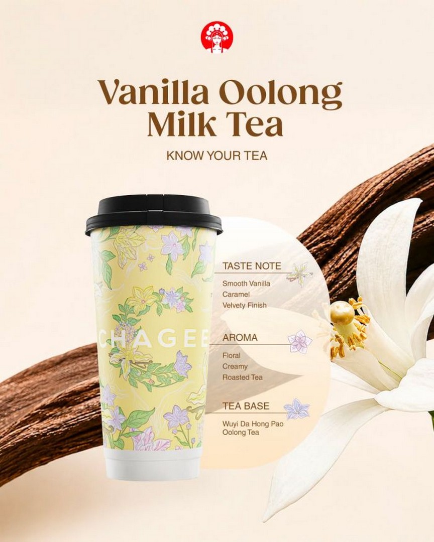 CHAGEE-Vanilla-Oolong-Milk-Tea-Seri-Embun-Featuring-Premium 17 August 2026 onwards: CHAGEE: Vanilla Oolong Milk Tea Seri Embun Featuring Premium Wuyi Da Hong Pao: New Milk Tea Promotion