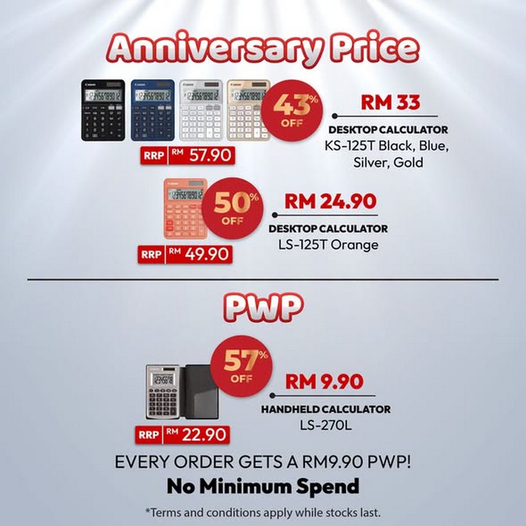 Canon-Malaysia-Anniversary-Promotion-2 11-26 August 2026: Canon Malaysia Anniversary Promotion – Save Up to 50% Off, Enjoy Exclusive Deals, Member Perks and Lucky Draw Rewards