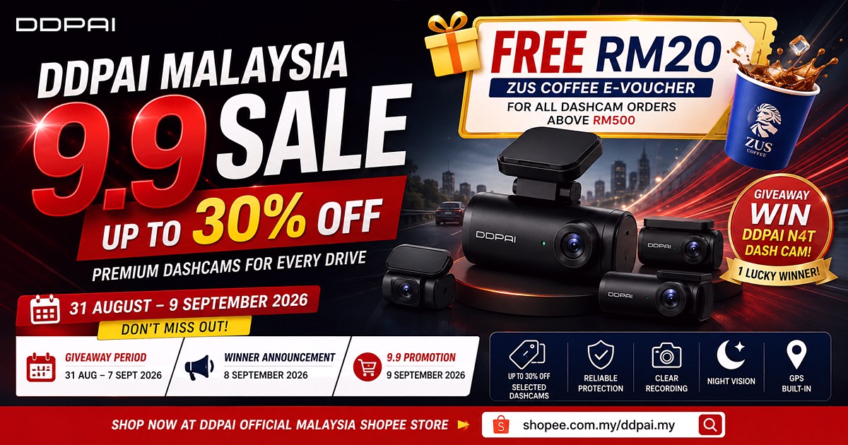 ChatGPT-Image-Aug-28-2026-03_39_09-PM 31 August–9 September 2026: DDPAI Malaysia 9.9 Sale, Up to 30% OFF + FREE RM20 ZUS Coffee E-Voucher