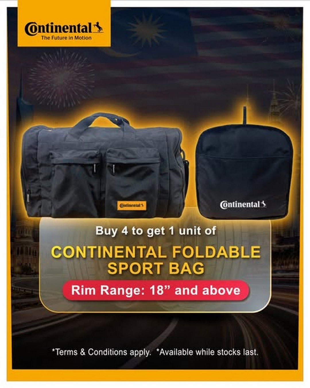 Continental-Tyres-Jom-Merdeka-Promotion-1 1 August-16 September 2026: Continental Tyres Jom Merdeka Promotion, Enjoy Exclusive Free Gifts with Selected Tyre Purchases for Safer Festive Drives