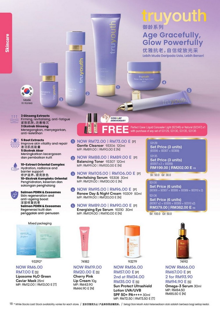 Cosway-47th-Anniversary-Member-Special-Promotion-15 15 August-30 September 2026: Cosway 47th Anniversary Member Special Promotion, PWP Deals Up to 60% OFF on Selected Products