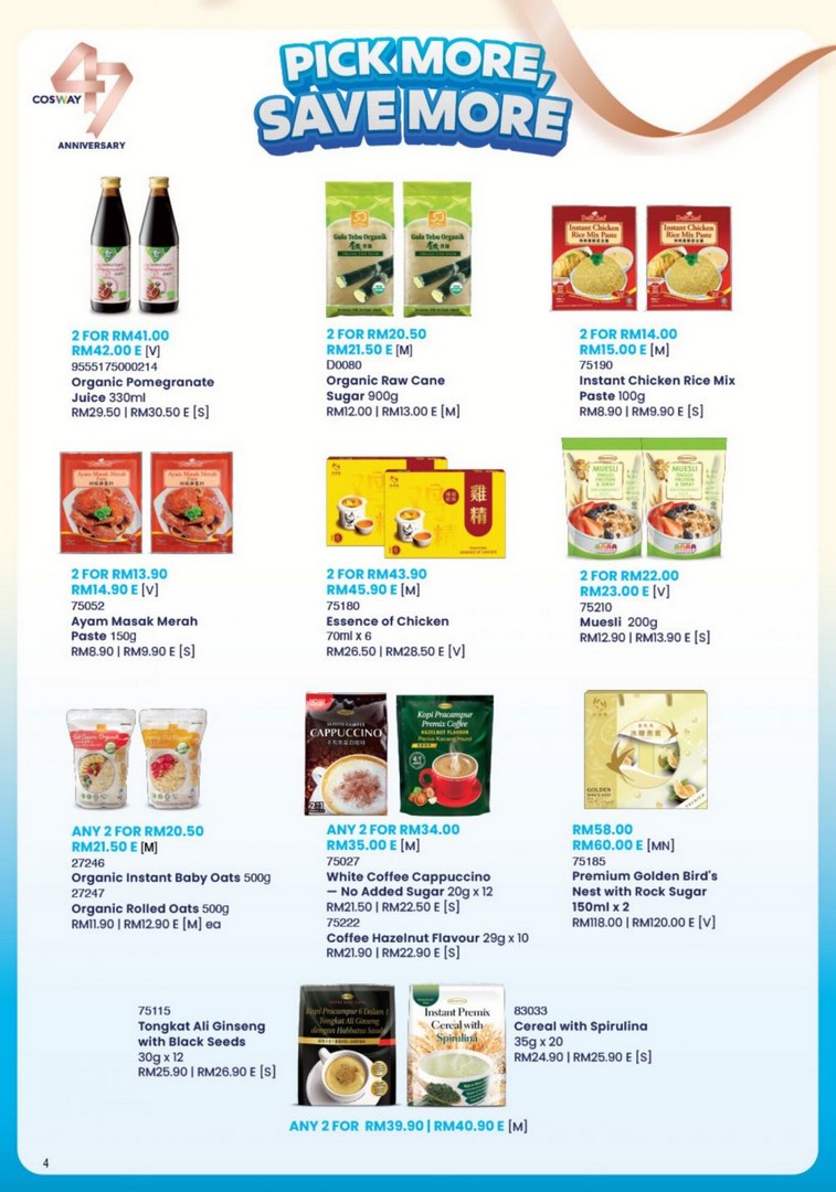 Cosway-47th-Anniversary-Member-Special-Promotion-3 15 August-30 September 2026: Cosway 47th Anniversary Member Special Promotion, PWP Deals Up to 60% OFF on Selected Products