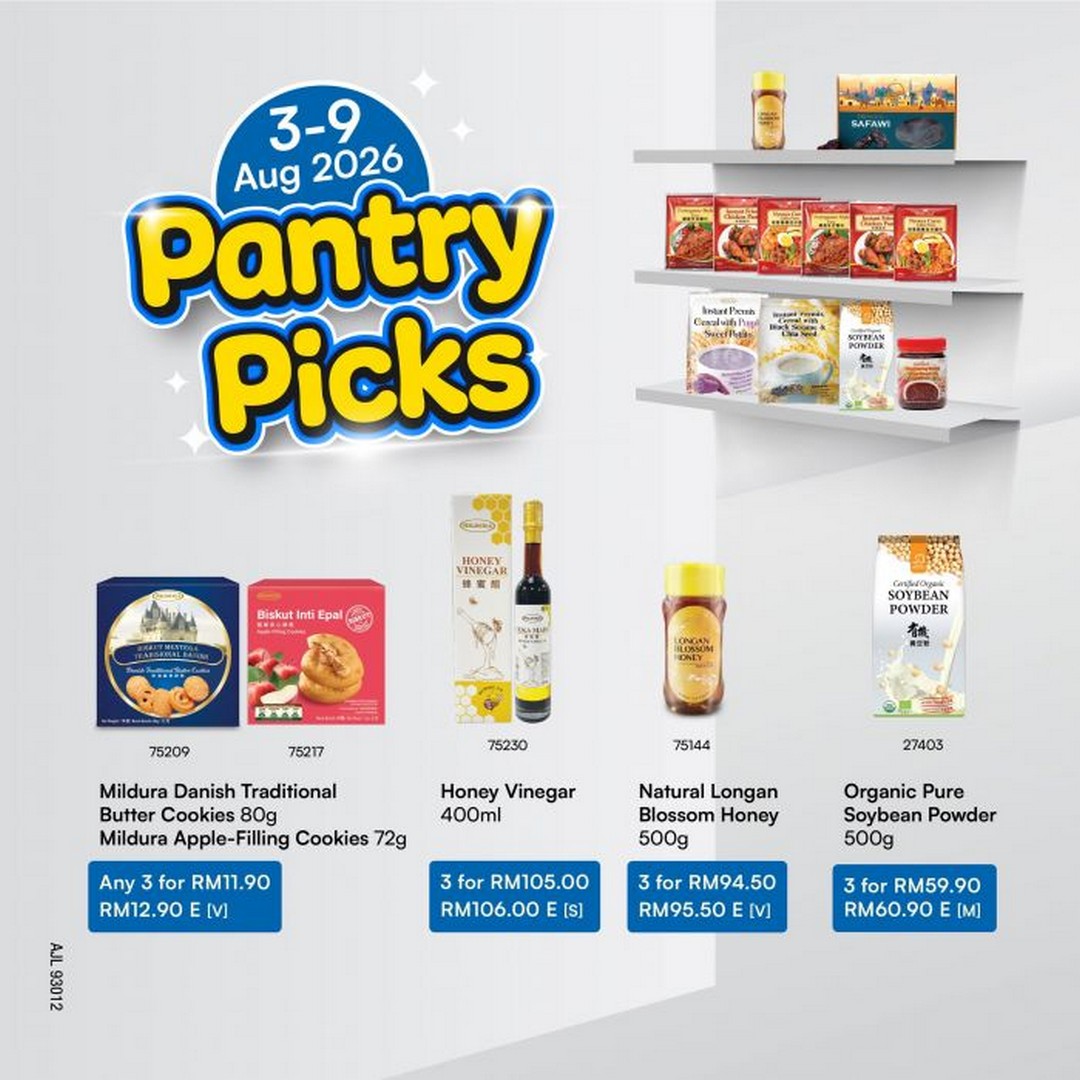 Cosway-Malaysia-Pantry-Picks-Promotion-1 3-9 August 2026: Cosway Malaysia Pantry Picks Promotion: Stock Up Kitchen Essentials With Bundle Deals From RM11.90