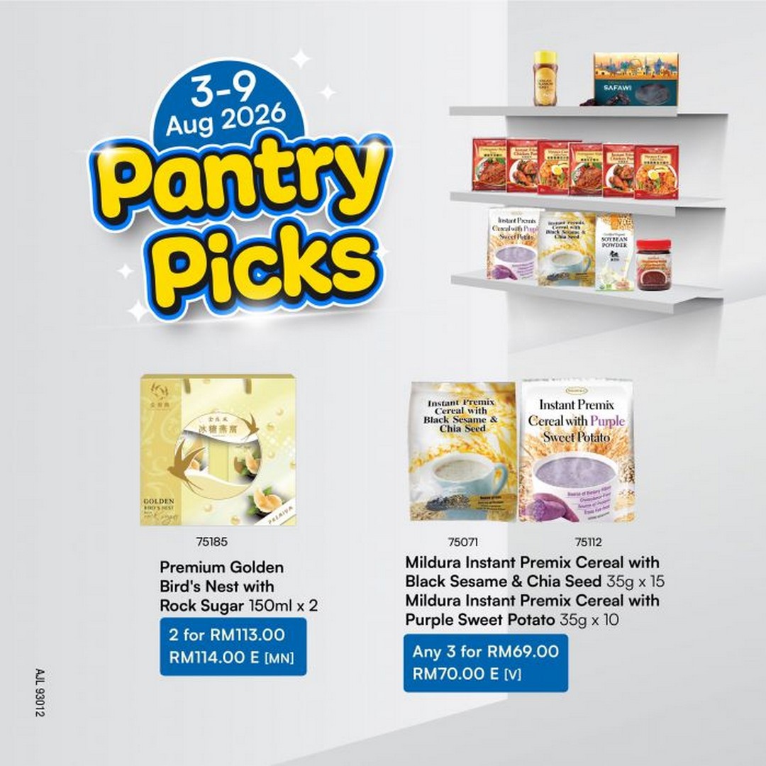 Cosway-Malaysia-Pantry-Picks-Promotion-2 3-9 August 2026: Cosway Malaysia Pantry Picks Promotion: Stock Up Kitchen Essentials With Bundle Deals From RM11.90