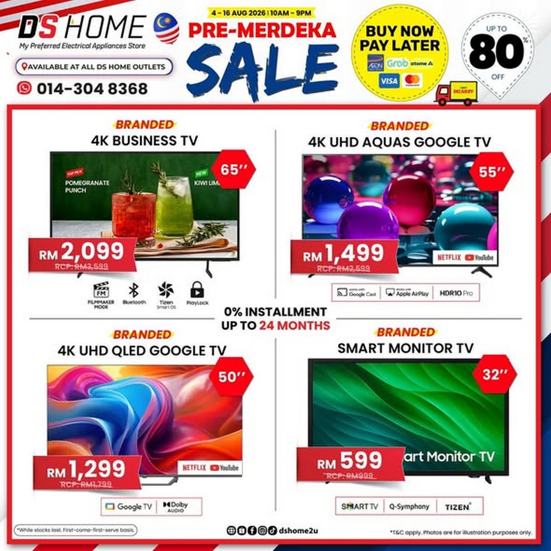 DS-HOME-Pre-Merdeka-Sale-Malaysia-–-Enjoy-Up-to-80-1 4-16 August 2026: DS HOME Pre-Merdeka Sale Malaysia – Enjoy Up to 80% Discount with Buy Now, Pay Later Promotion