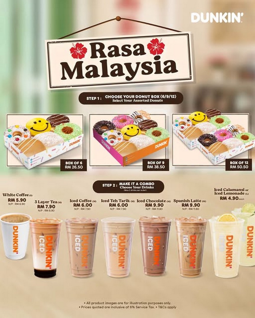 Dunkin-Malaysia-Limited-Time-Promotion 3 August-13 September 2026: Dunkin’ Malaysia Limited-Time Promotion, Discover New Malaysian Favourite Donuts and Signature Local Drinks at Pavilion Bukit Jalil