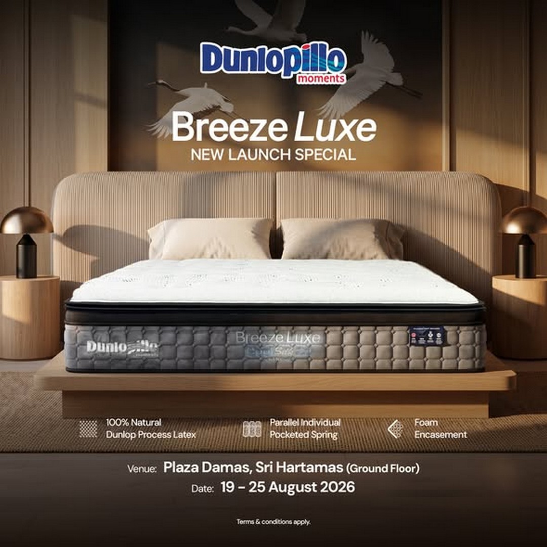 Dunlopillo-Malaysia-Merdeka-Mattress-Promotion-2 19-25 August 2026: Dunlopillo Malaysia: Merdeka Mattress Promotion with Buy 1 Free 2, Free Delivery and 0% Instalment at Plaza Damas
