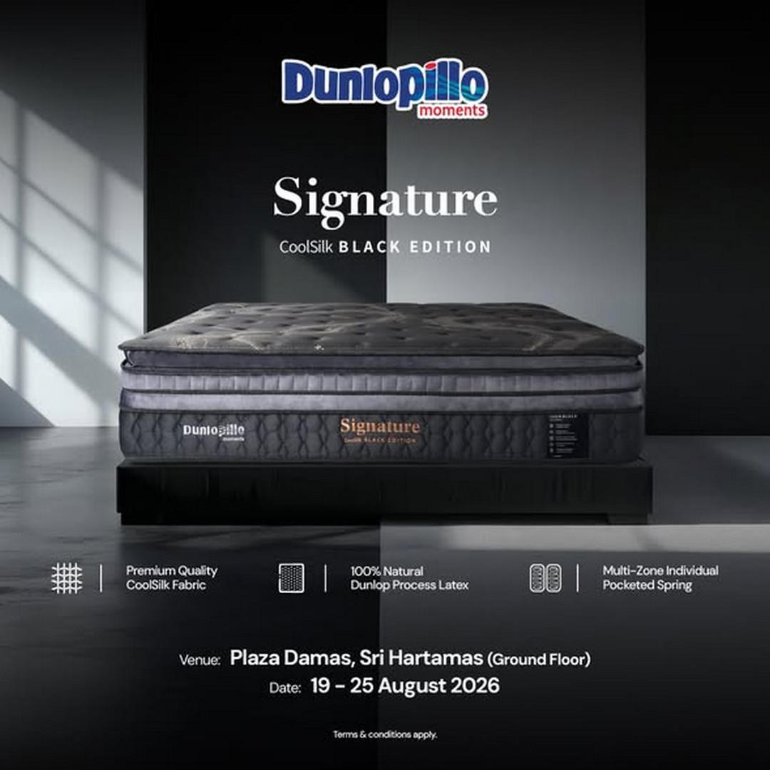 Dunlopillo-Malaysia-Merdeka-Mattress-Promotion-3 19-25 August 2026: Dunlopillo Malaysia: Merdeka Mattress Promotion with Buy 1 Free 2, Free Delivery and 0% Instalment at Plaza Damas