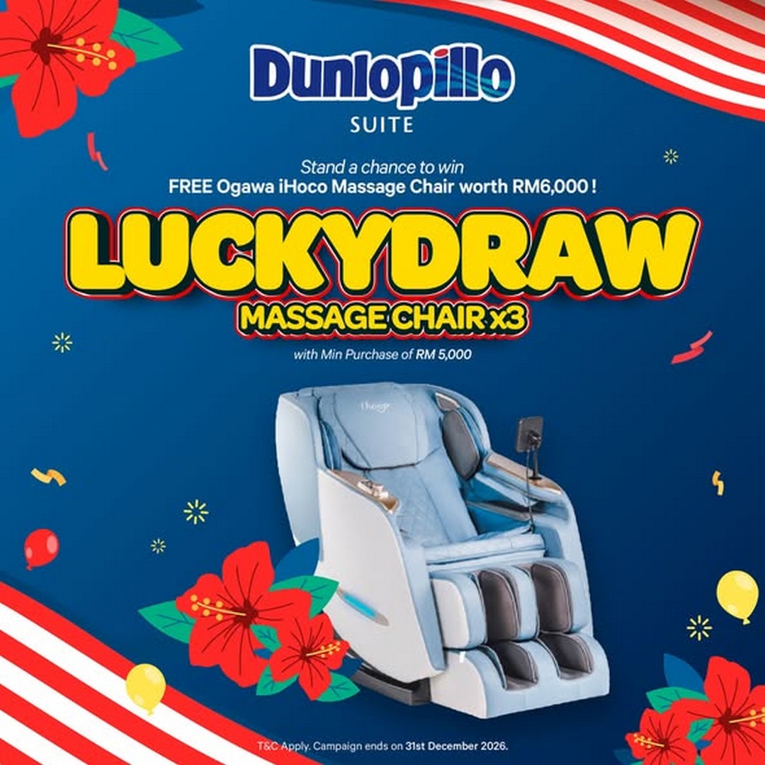 Dunlopillo-Malaysia-Merdeka-Sale-Promotion-2 Now Till 31 August 2026: Dunlopillo Malaysia Merdeka Sale Promotion, Up to 80% Off Mattresses, Bedframes and Pillows with Lucky Draw