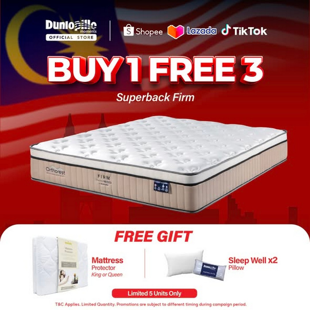Dunlopillo-Malaysia-Merdeka-x-8.8-Mega-Sale-1 1-9 August 2026: Dunlopillo Malaysia: Merdeka x 8.8 Mega Sale Promotion With Up To 80% Off Mattresses, Bundle Deals, Free Delivery And Exclusive Gifts