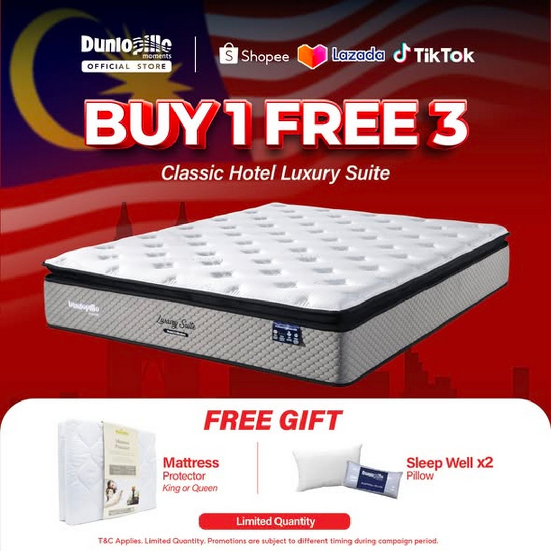 Dunlopillo-Malaysia-Merdeka-x-8.8-Mega-Sale-2 1-9 August 2026: Dunlopillo Malaysia: Merdeka x 8.8 Mega Sale Promotion With Up To 80% Off Mattresses, Bundle Deals, Free Delivery And Exclusive Gifts
