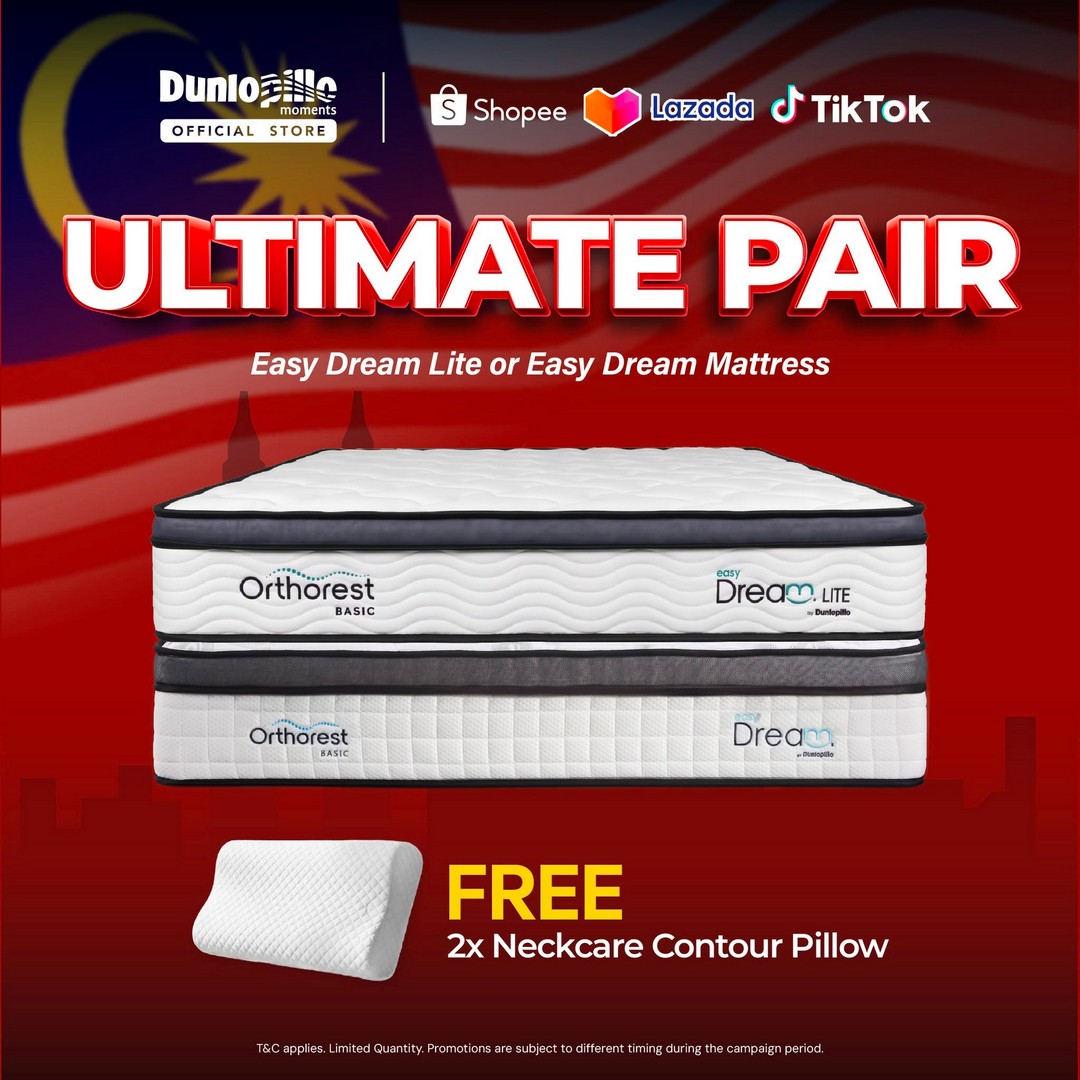 Dunlopillo-Malaysia-Merdeka-x-8.8-Mega-Sale-7 1-9 August 2026: Dunlopillo Malaysia: Merdeka x 8.8 Mega Sale Promotion With Up To 80% Off Mattresses, Bundle Deals, Free Delivery And Exclusive Gifts