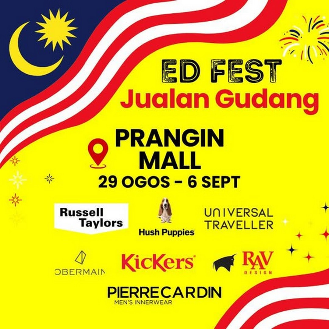 ED-Labels-Warehouse-Sale-at-Prangin-Mall 29 August-6 September 2026: ED Labels: Warehouse Sale at Prangin Mall with Pierre Cardin, Kickers and Hush Puppies Deals