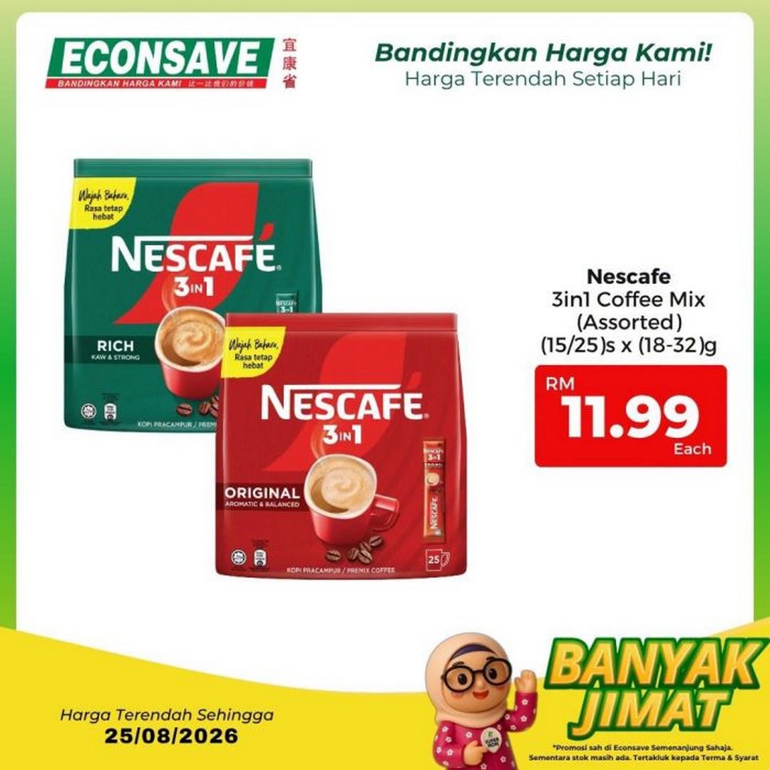 Econsave-Banyak-Jimat-Sale-Promotion-11 18-25 August 2026: Econsave: Banyak Jimat Sale Promotion – Groceries from RM3.99, Everyday Essentials at Great Prices