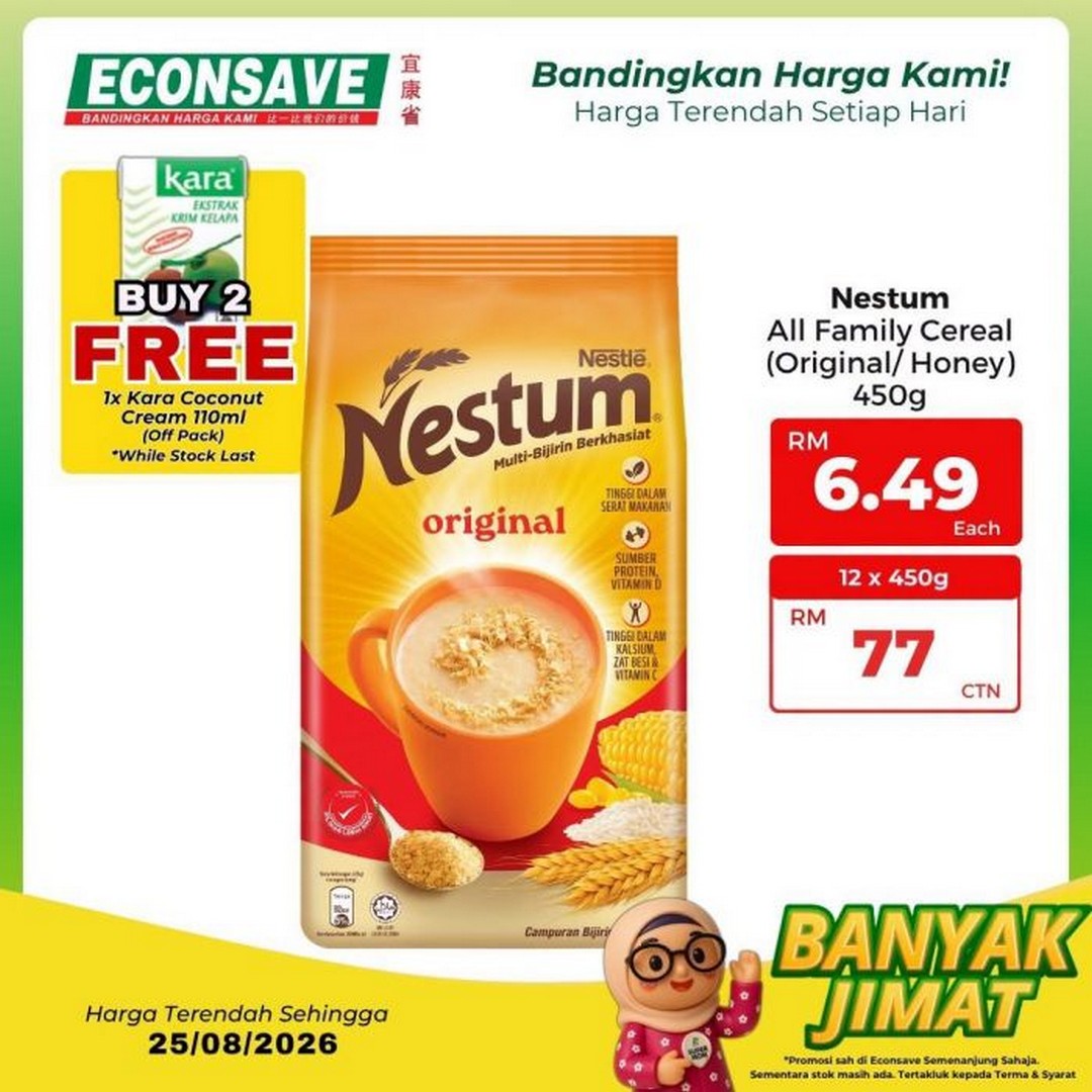 Econsave-Banyak-Jimat-Sale-Promotion-17 18-25 August 2026: Econsave: Banyak Jimat Sale Promotion – Groceries from RM3.99, Everyday Essentials at Great Prices