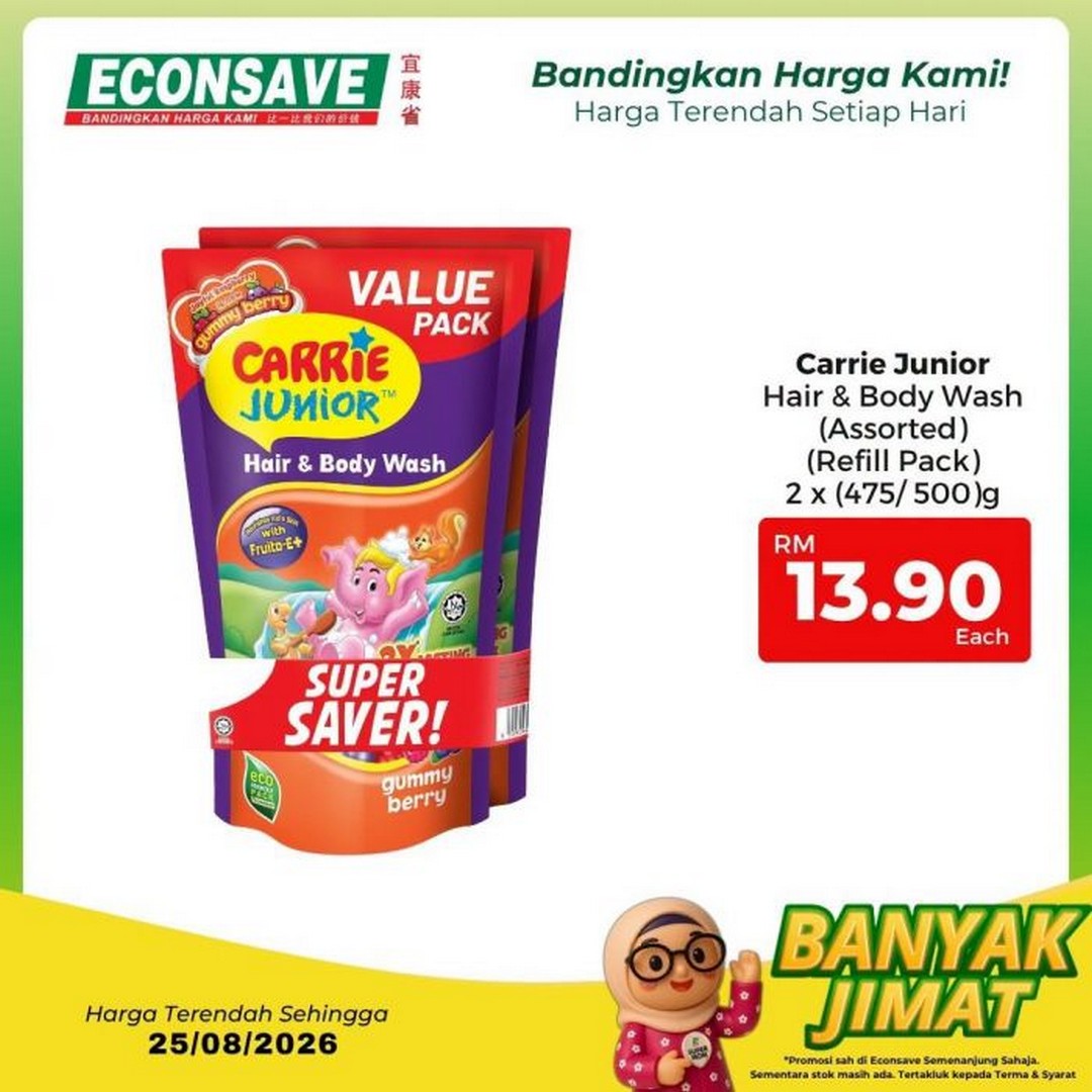 Econsave-Banyak-Jimat-Sale-Promotion-22 18-25 August 2026: Econsave: Banyak Jimat Sale Promotion – Groceries from RM3.99, Everyday Essentials at Great Prices