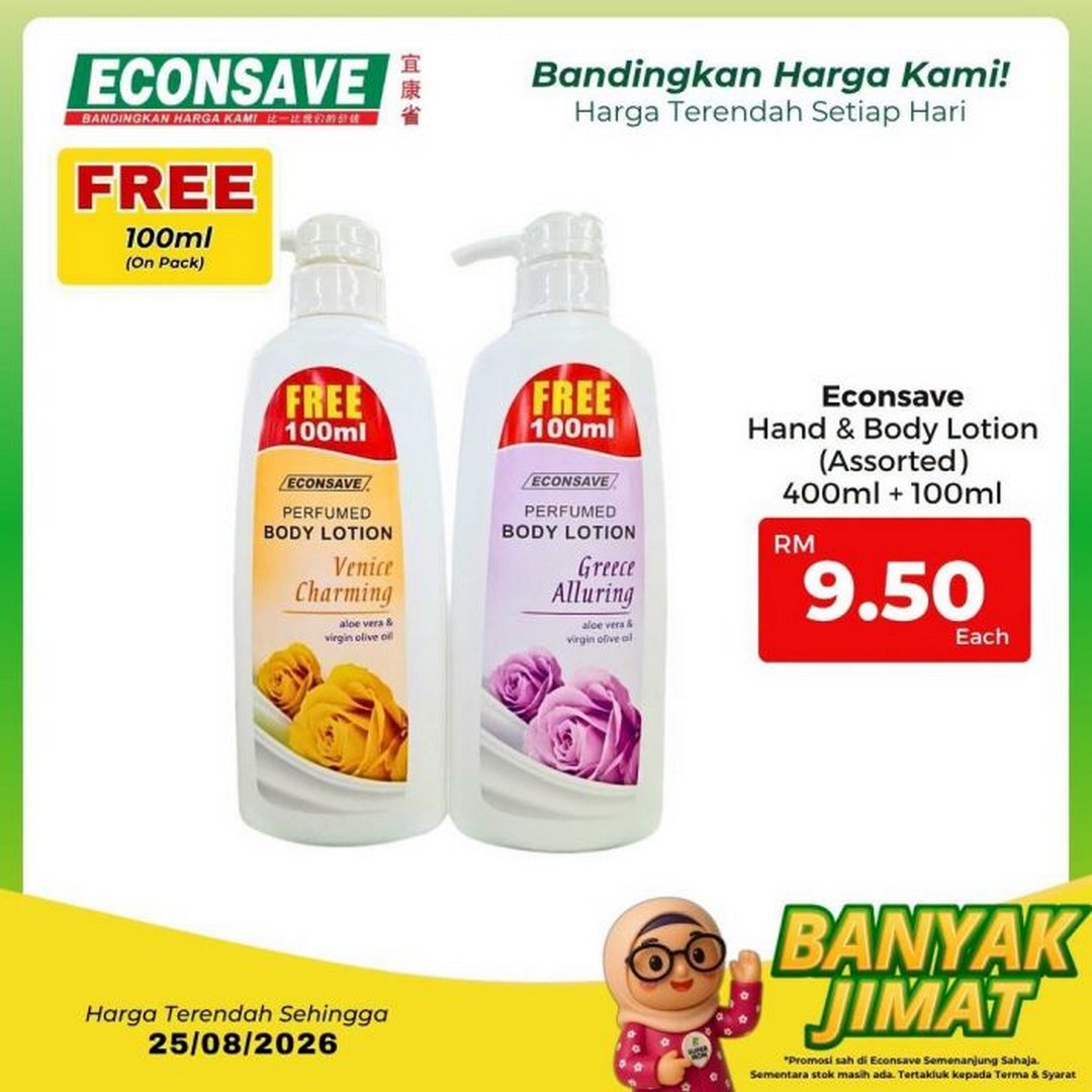 Econsave-Banyak-Jimat-Sale-Promotion-24 18-25 August 2026: Econsave: Banyak Jimat Sale Promotion – Groceries from RM3.99, Everyday Essentials at Great Prices