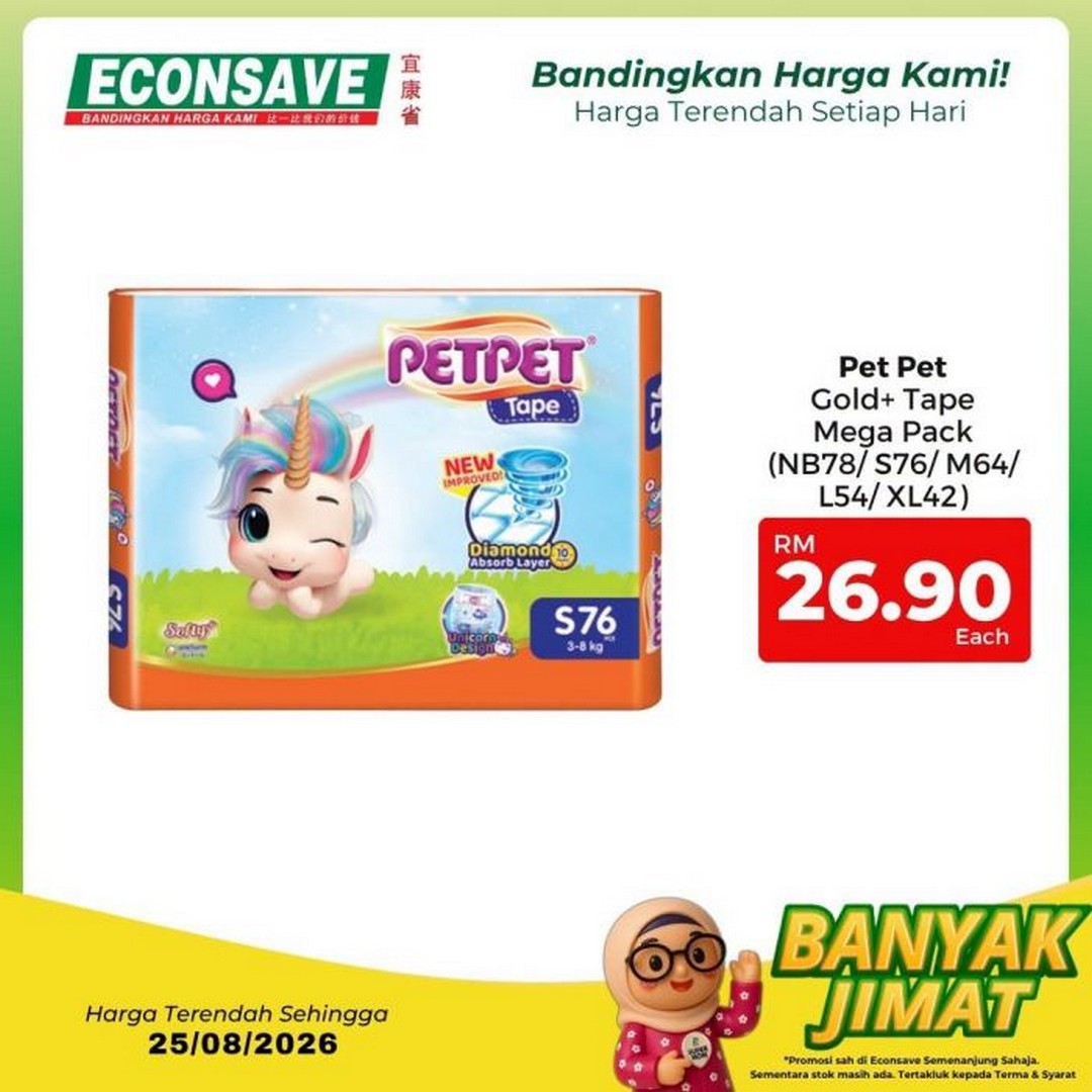 Econsave-Banyak-Jimat-Sale-Promotion-28 18-25 August 2026: Econsave: Banyak Jimat Sale Promotion – Groceries from RM3.99, Everyday Essentials at Great Prices