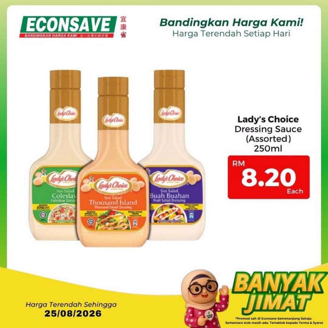Econsave-Banyak-Jimat-Sale-Promotion-5 18-25 August 2026: Econsave: Banyak Jimat Sale Promotion – Groceries from RM3.99, Everyday Essentials at Great Prices