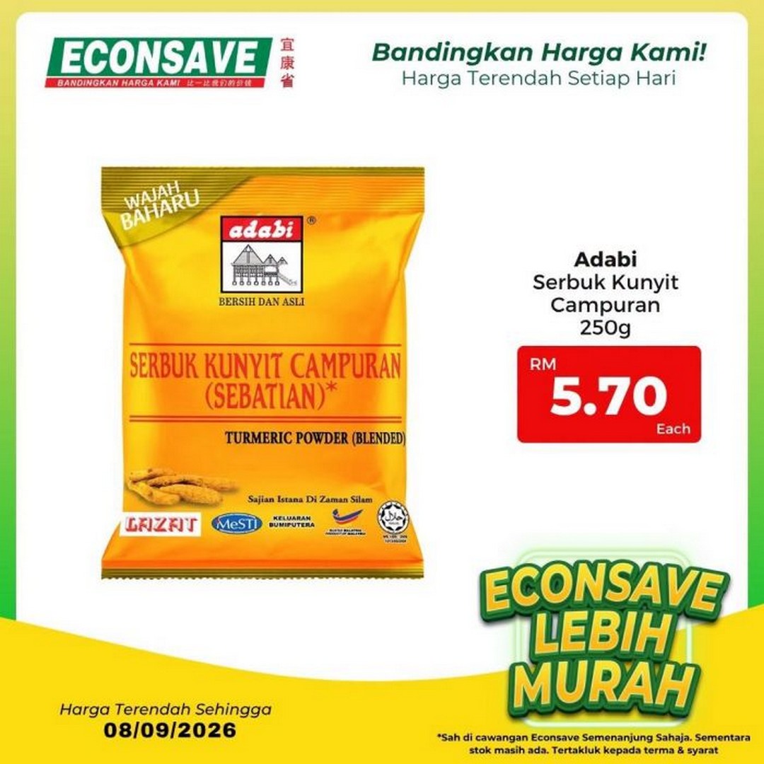 Econsave-Lebih-Murah-Promotion-–-Rice-from-RM27.90-Free-MAGGI-20 Now Till 8 September 2026: Econsave Lebih Murah Promotion – Rice from RM27.90 & Free MAGGI Syiok Socks with Selected Purchase