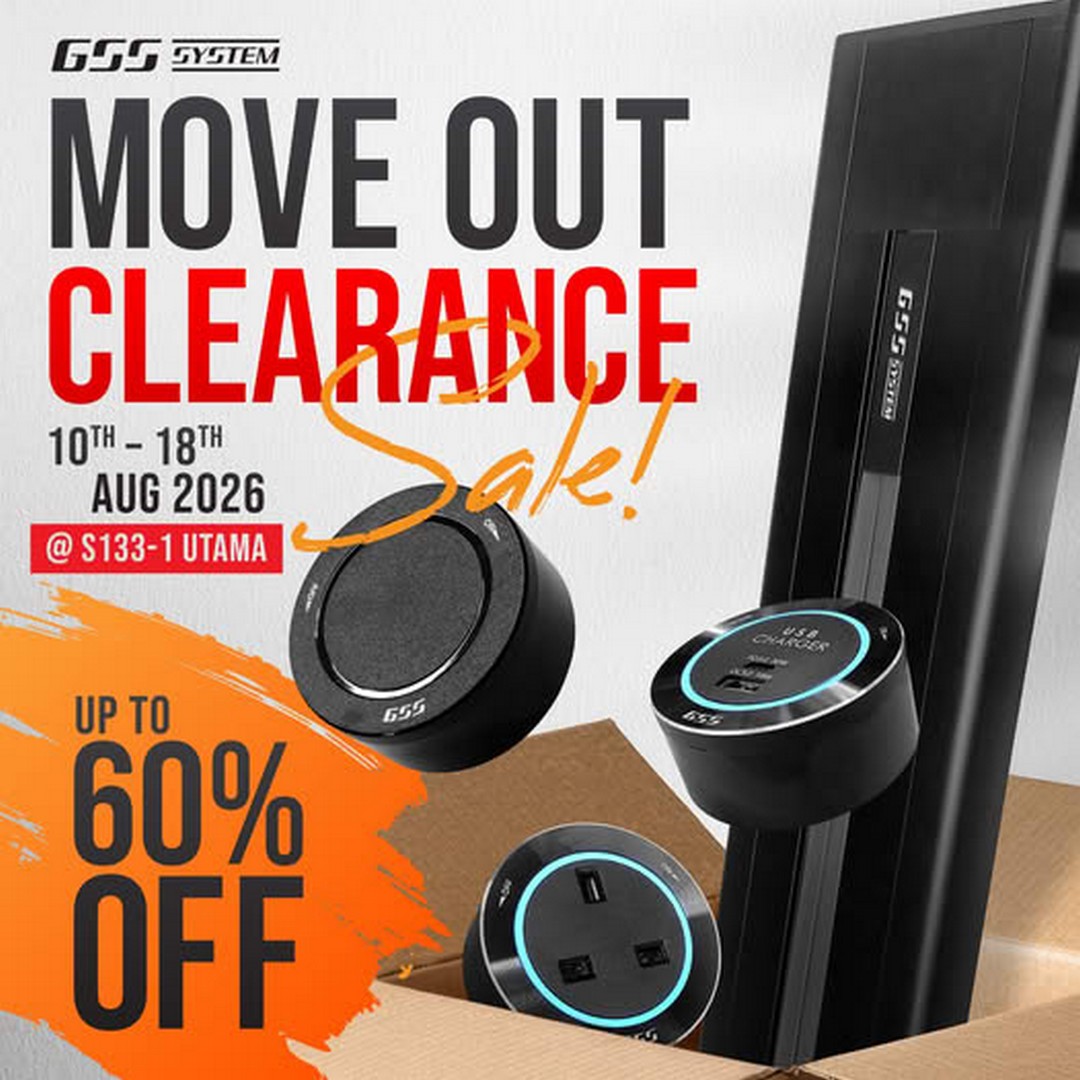 Eubiq-Malaysia-Final-Clearance-Sale-at-1-Utama 10-18 August 2026: Eubiq Malaysia Final Clearance Sale at 1 Utama – Enjoy Up to 60% OFF Tracks, Adaptors & Electrical Accessories Before Store Closure
