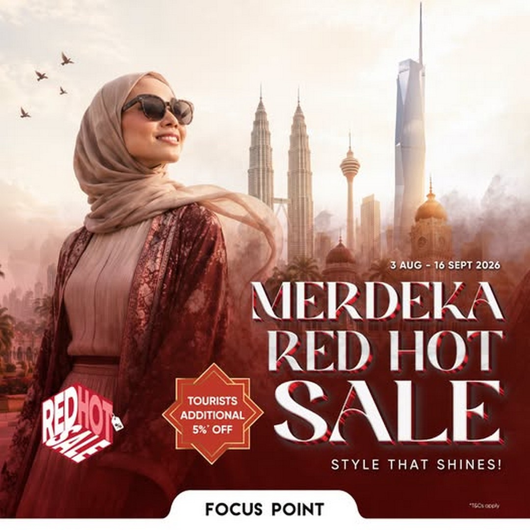 Focus-Point-Vision-Care-Group-Merdeka-Red-Hot-Sale 15 August 2026 onwards: Focus Point Vision Care Group: Merdeka Red Hot Sale Promotion on Eyewear, Trendy Frames and Premium Brands