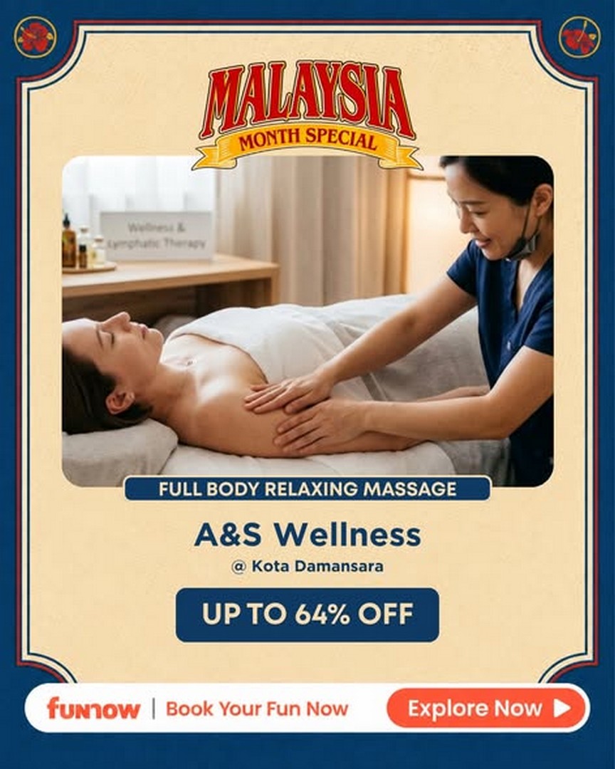 FunNow-Malaysia-Month-Special-Promotion-1 24 August 2026 onwards: FunNow Malaysia Month Special Promotion – Enjoy Up to 64% OFF on Dining, Spa, Massage, Entertainment & More