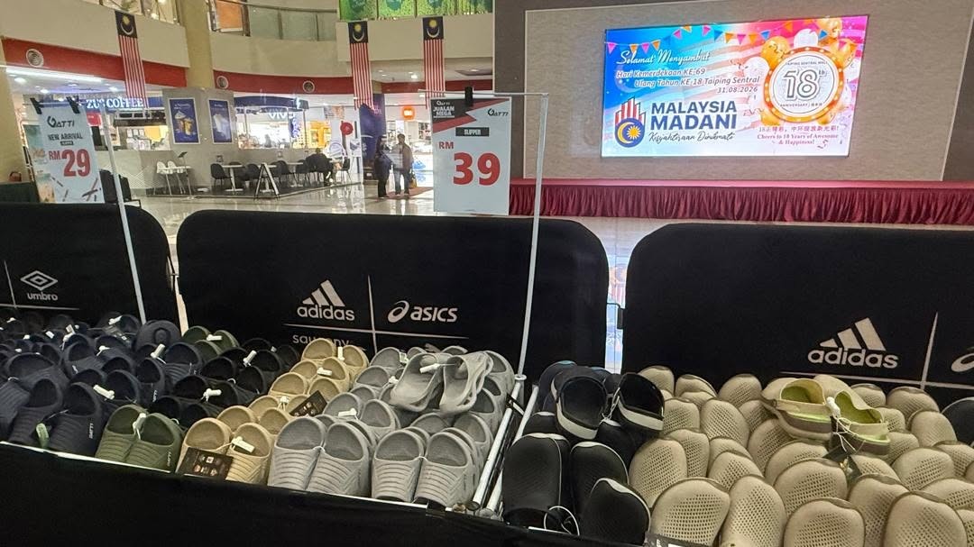 Gatti-Sports-Factory-Outlet-Gatti-Sports-Mega-Sale-25 13-31 August 2026: Gatti Sports Factory Outlet: Gatti Sports Mega Sale with Up to 80% Off and Selected Buy 1 Free 1 Deals at Taiping Sentral Mall