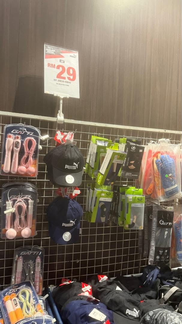 Gatti-Sports-Mega-Sports-Sale-with-Up-to-80-Off-12 27 August-6 September 2026: Gatti Sports: Mega Sports Sale with Up to 80% Off and Items from RM8 at Sentra Mall Ipoh Klebang
