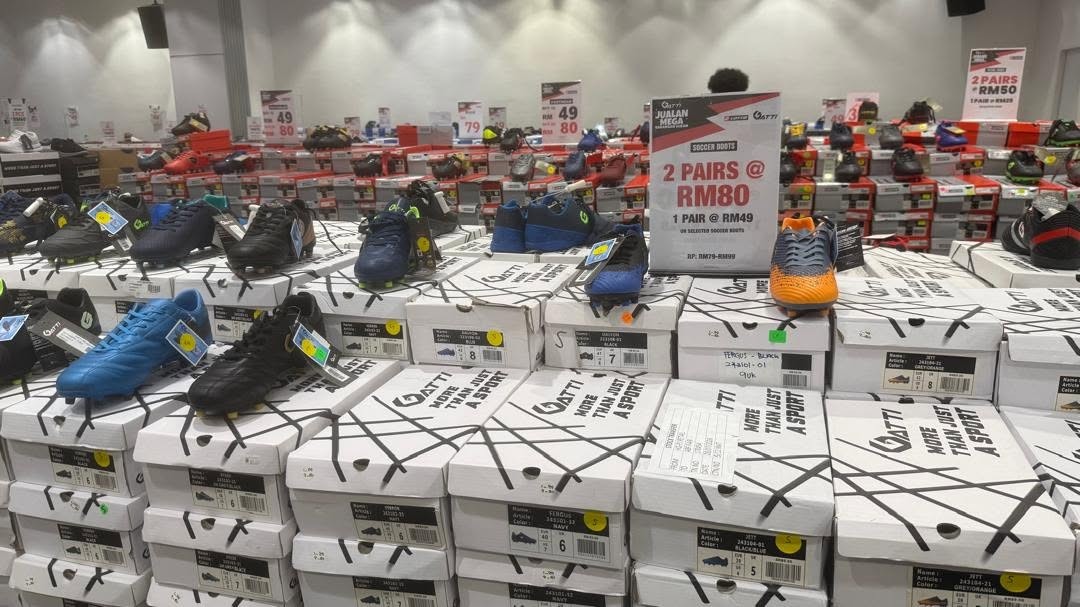 Gatti-Sports-Mega-Sports-Sale-with-Up-to-80-Off-22 27 August-6 September 2026: Gatti Sports: Mega Sports Sale with Up to 80% Off and Items from RM8 at Sentra Mall Ipoh Klebang