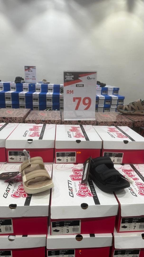 Gatti-Sports-Mega-Sports-Sale-with-Up-to-80-Off-30 27 August-6 September 2026: Gatti Sports: Mega Sports Sale with Up to 80% Off and Items from RM8 at Sentra Mall Ipoh Klebang