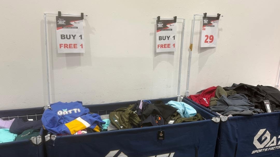 Gatti-Sports-Mega-Sports-Sale-with-Up-to-80-Off-7 27 August-6 September 2026: Gatti Sports: Mega Sports Sale with Up to 80% Off and Items from RM8 at Sentra Mall Ipoh Klebang