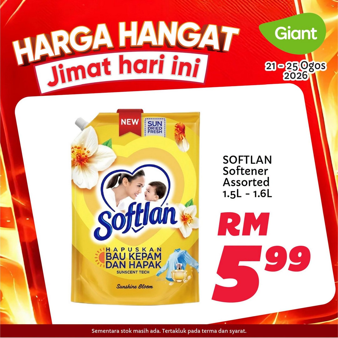 Giant-Malaysia-Hot-Price-Shopping-Promotion-11 21-25 August 2026: Giant Malaysia: Hot Price Shopping Promotion on Daily Essentials and Household Needs