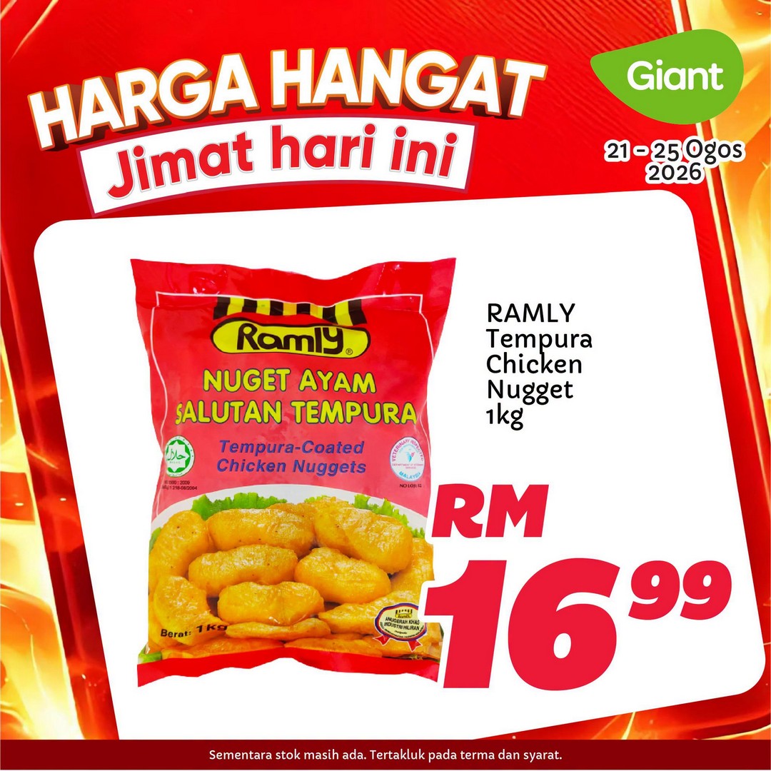 Giant-Malaysia-Hot-Price-Shopping-Promotion-4 21-25 August 2026: Giant Malaysia: Hot Price Shopping Promotion on Daily Essentials and Household Needs
