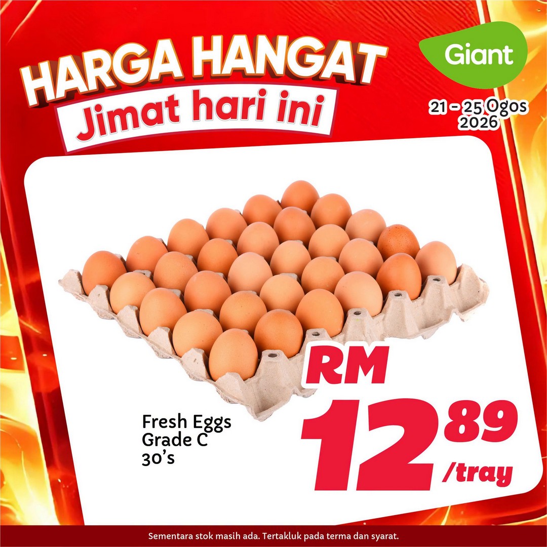Giant-Malaysia-Hot-Price-Shopping-Promotion-7 21-25 August 2026: Giant Malaysia: Hot Price Shopping Promotion on Daily Essentials and Household Needs