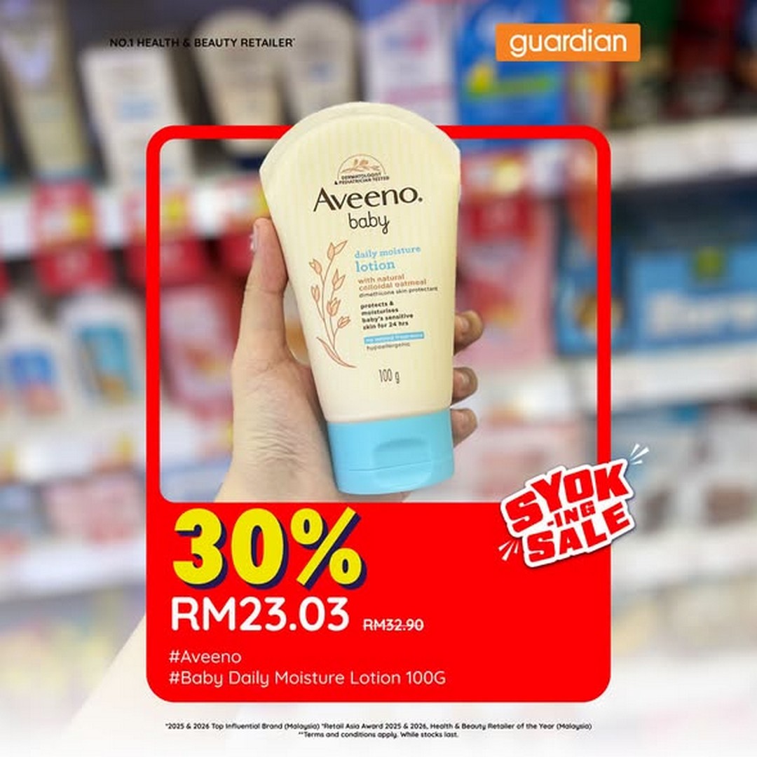 Guardian-Malaysia-Up-to-30-Off-Personal-Care-3 13-17 August 2026: Guardian Malaysia: Up to 30% Off Personal Care Items During Syok-ing Sale Promotion