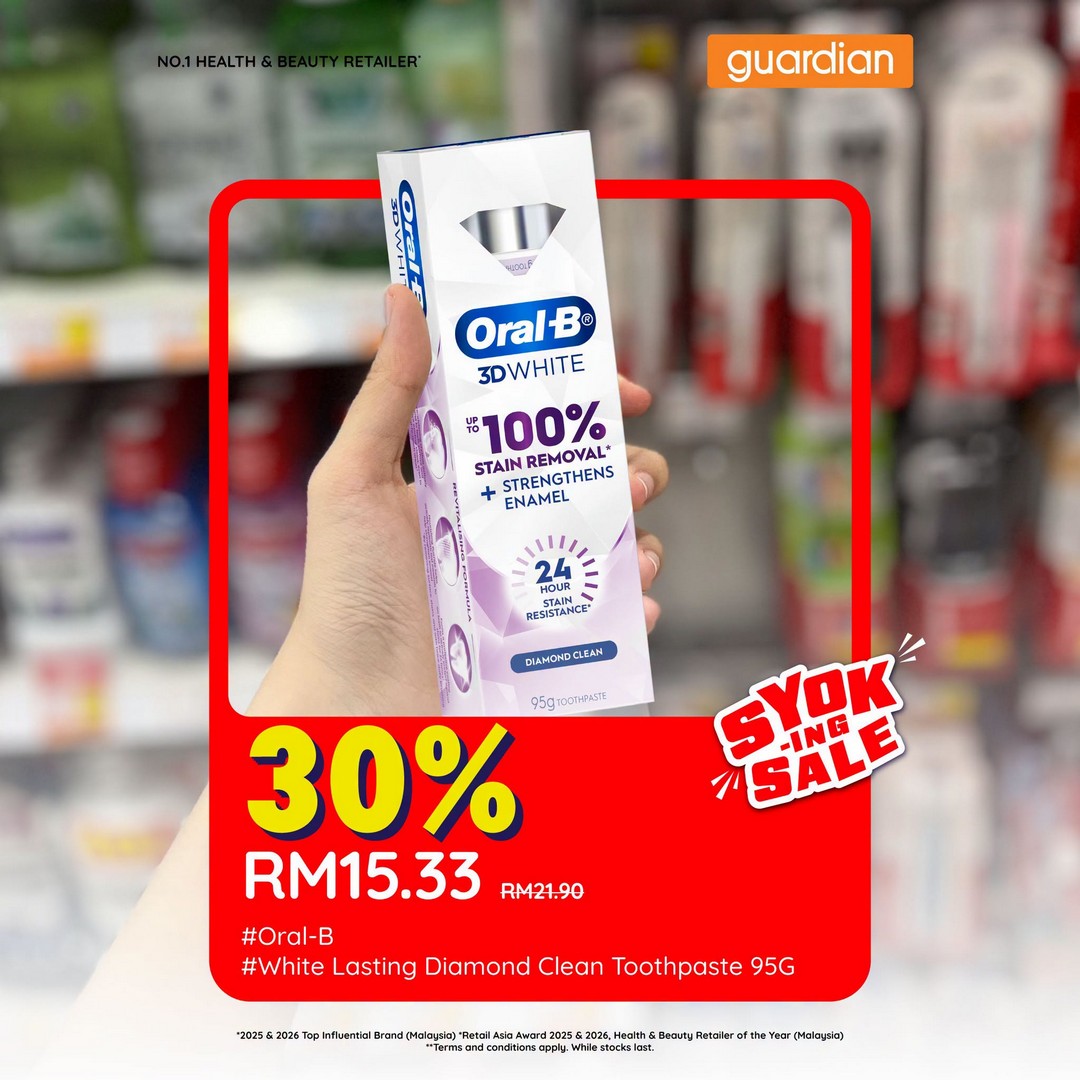 Guardian-Malaysia-Up-to-30-Off-Personal-Care-4 13-17 August 2026: Guardian Malaysia: Up to 30% Off Personal Care Items During Syok-ing Sale Promotion